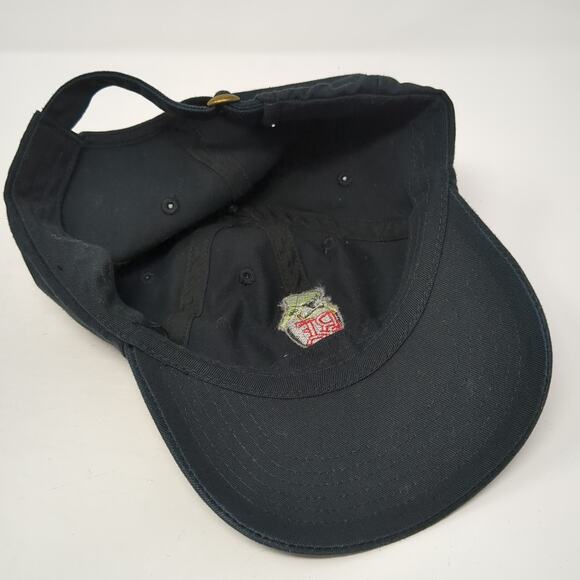 Rat Fink Slideback Baseball Cap Black One Size Adjustable Embroidered 6 Panel - Picture 7 of 8